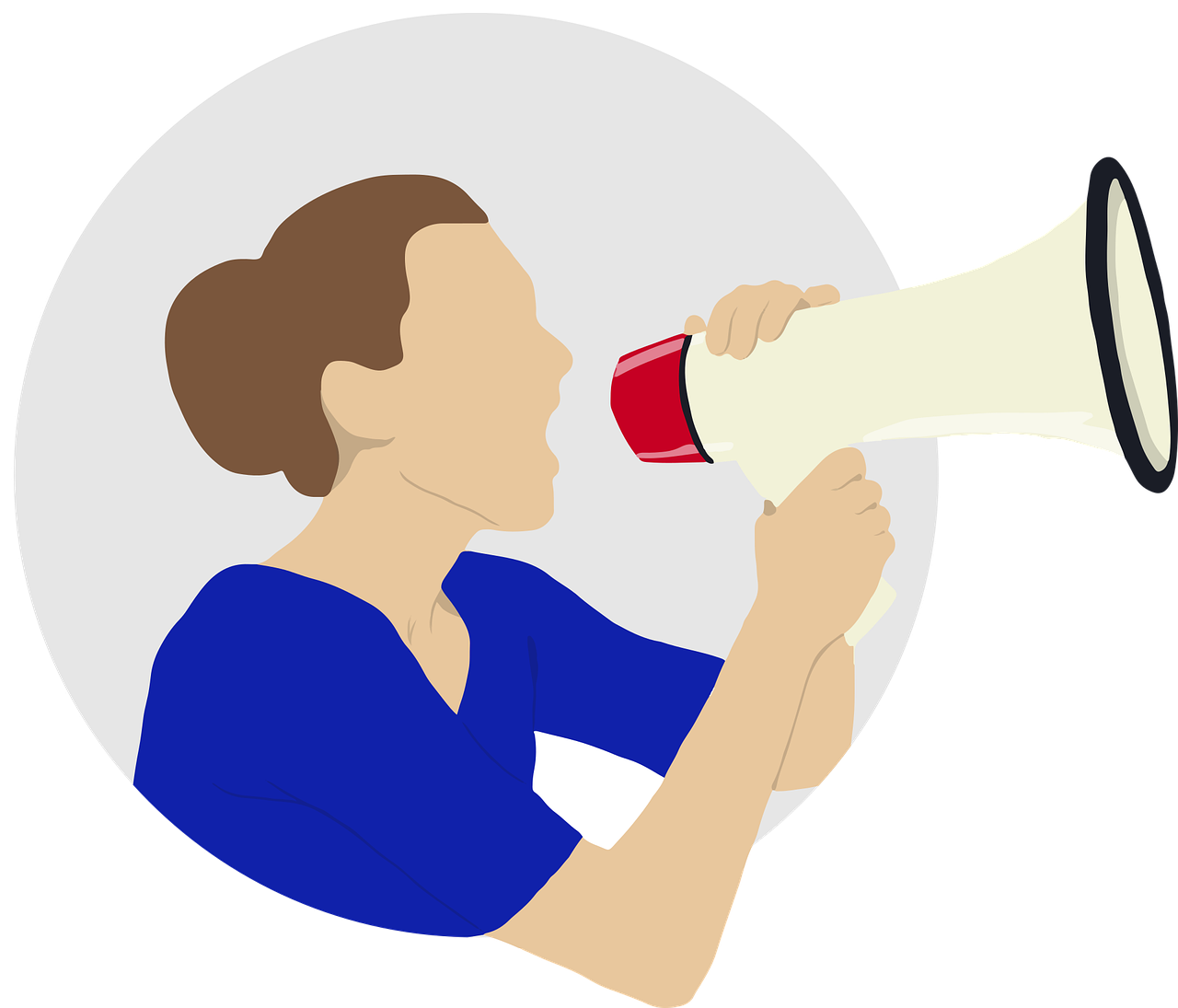 woman, megaphone, yell-4370509.jpg